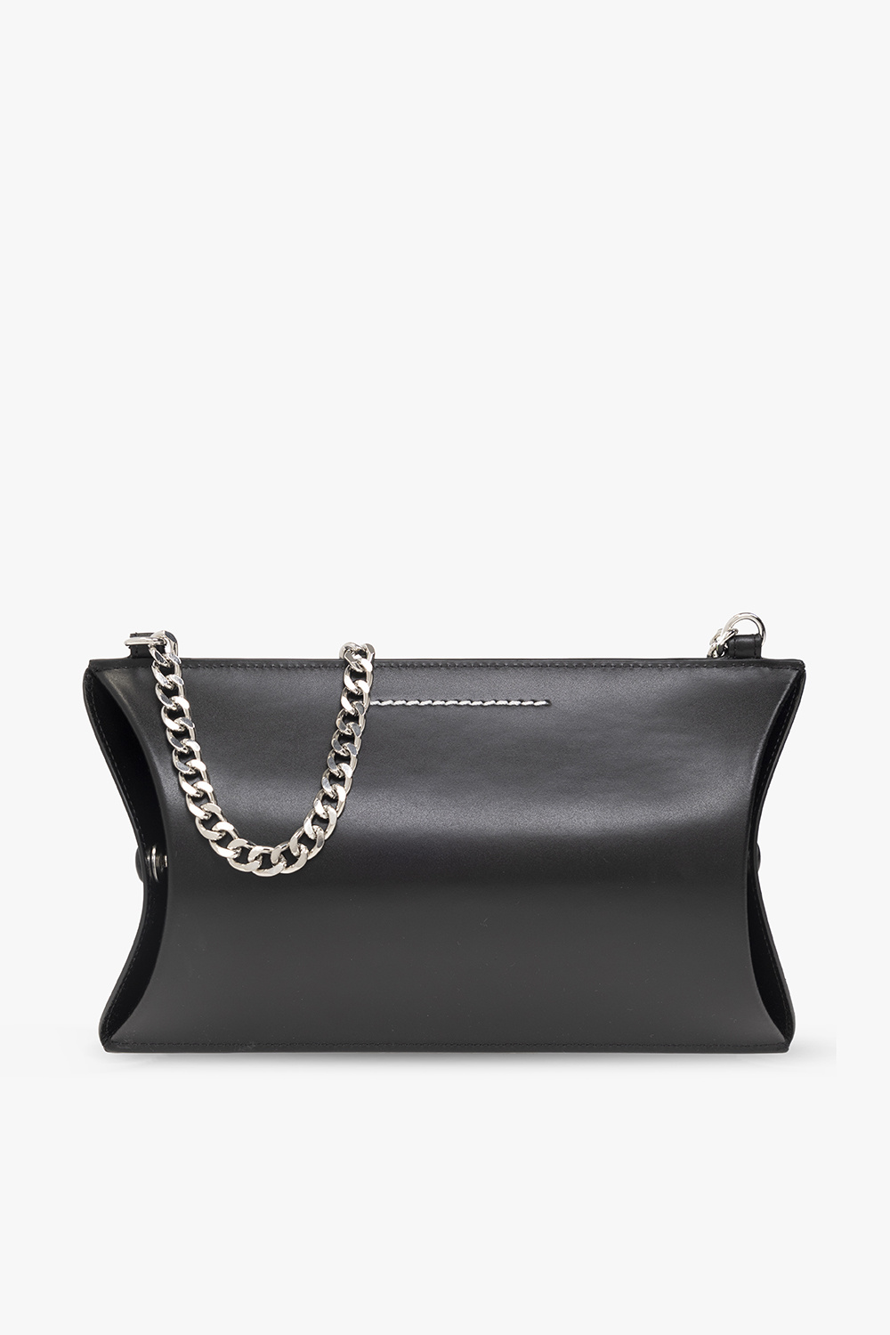 Black Shoulder bag with logo MM6 Maison Margiela - C line
